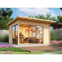 26 % Discount! Fjordholz Gartenhütten Modell Starla 70 A Premium 12m²