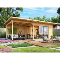 26 % Discount! Fjordholz Gartenhütten Modell Starla 70 C Premium 28m²