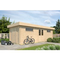 26 % Discount! Fjordholz Gartenhütten Modell Vaud 70 24m²