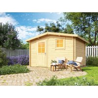26 % Discount! Fjordholz Satteldach Gartenhütten Modell Eliza 4B 9m²