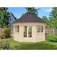26 % Discount! Fjordholz 8-Eck Grillpavillon Modell Gunnar 12m² 12m²