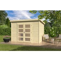 26 % Discount! Pultdach Gartenhütten Modell Ella 28-B 6m²
