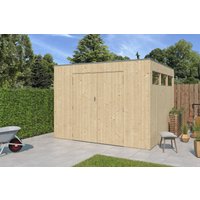 26 % Discount! Gartenhütten Modell QBV3-Line 8,88 m² 9m²