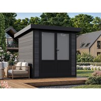 26 % Discount! WPC Gartenhütten 2x2 mit Pultdach – Modell Style DeL 4m²