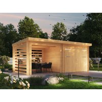 26 % Discount! Fjordholz Gartenhütten Modell Gardenstore 28 C 18m²