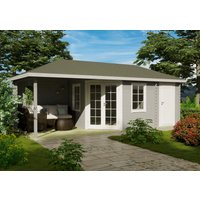 26 % Discount! Fjordholz Gartenhütten Modell Kiano 70 A 20m²