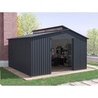 19 % Discount! Metall Gerätehaus Modell Viva 13,36 m² 12m²
