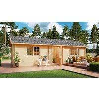 26 % Discount! Fjordholz Ferien- und Freizeithaus  Modell Niska 24m²