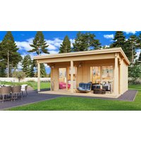 26 % Discount! Fjordholz Ferien- und Freizeithaus Modell Pekka 24m²