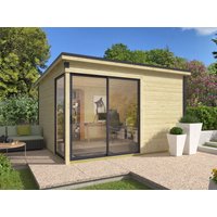 26 % Discount! Fjordholz Gartenhütten Modell Amrum-3 16m²