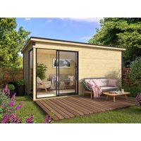 26 % Discount! Fjordholz Gartenhütten Modell Amrum-4 15m²
