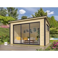 26 % Discount! Fjordholz Gartenhütten Modell Poel-1 12m²