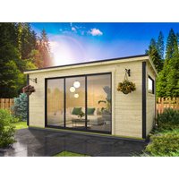 26 % Discount! Fjordholz Gartenhütten Modell Poel-3 15m²