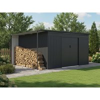 26 % Discount! Metall Gerätehaus Modell Berlin 11,93 m² 12m²