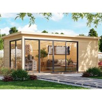 26 % Discount! Fjordholz Gartenhütten Modell Office IsoSlide 5 18m²