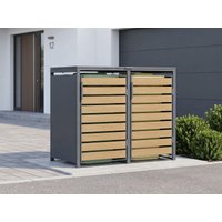 31 % Discount! StarLine 2er Mülltonnenbox Modell Velaro 240 L