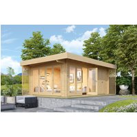 26 % Discount! Fjordholz Gartenlounge Modell Konrad 70 35m²
