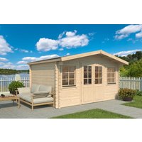 26 % Discount! Fjordholz Gartenhütten Modell Sören 44 12m²