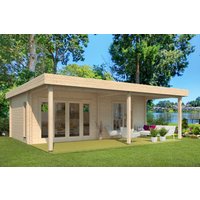 26 % Discount! Fjordholz Gartenlounge Modell Oskar 70 24m²