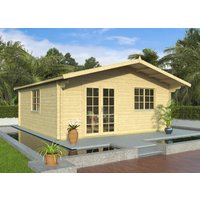 26 % Discount! Fjordholz Gartenhütten Modell Rocky 44 20m²