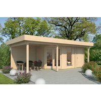 26 % Discount! Fjordholz Gartenhütten Modell Nora 44 H Modern 32m²