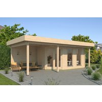 26 % Discount! Fjordholz Gartenhütten Modell Nora 44 I Modern 32m²