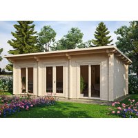 26 % Discount! Fjordholz Gartenhütten Modell Jacob 90 H 28m²