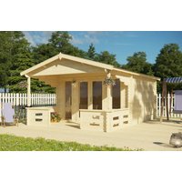 26 % Discount! Gartenhütten Modell Kolding 40 20m²
