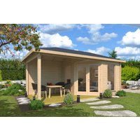 26 % Discount! Fjordholz Gartenhütten Modell Lisa 44 D Modern 15m²