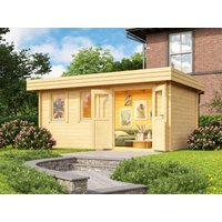 26 % Discount! Fjordholz Gartenhütten Modell Miriam 44 B Classic 15m²
