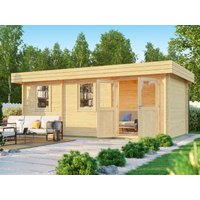 26 % Discount! Fjordholz Gartenhütten Modell Miriam 44 C Classic 18m²