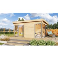 26 % Discount! Fjordholz Gartenhütten Alu Concept 44 G 24m²