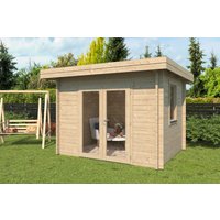 26 % Discount! Fjordholz Gartenhütten Modell Baruda 44 12m²