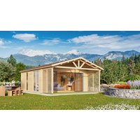 26 % Discount! Fjordholz Gartenhütten Alu Concept Arosa 44 C 20m²