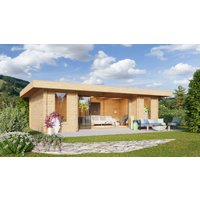 26 % Discount! Fjordholz Gartenhütten Alu Concept 44 Q 24m²