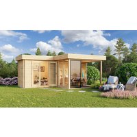 26 % Discount! Fjordholz Gartenhütten Alu Concept 44 M 24m²