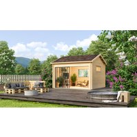 26 % Discount! Fjordholz Gartenhütten Alu Concept Jara 44 A 12m²