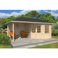 26 % Discount! Fjordholz Gartenhütten Modell Lenja 70 18m²