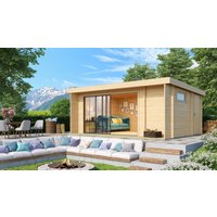26 % Discount! Fjordholz Gartenhütten Alu Concept 70 B 24m²