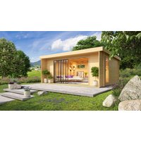 26 % Discount! Fjordholz Gartenhütten Alu Concept 70 I 20m²