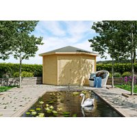 26 % Discount! Gartenhütten Modell Leon 40 A 9m²