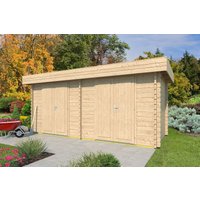 26 % Discount! Fjordholz Gartenhütten Modell Rob 28 B 20m²
