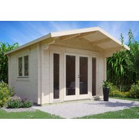 26 % Discount! Fjordholz Gartenhütten Modell Kim 70 B 12m²