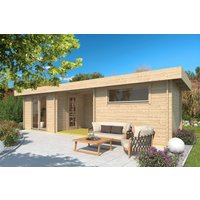 26 % Discount! Fjordholz Gartenhütten Modell Milan 44 27m²