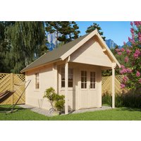 26 % Discount! Satteldach Gartenhütten Modell Boden-2 12m²