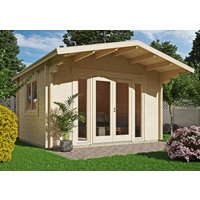 26 % Discount! Fjordholz Gartenhütten Modell Kim 70 E 20m²