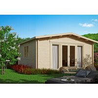 26 % Discount! Fjordholz Gartenhütten Modell Kim 70 H 30m²