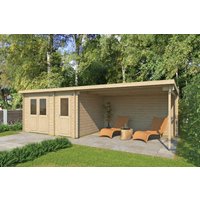 26 % Discount! Fjordholz Gartenhütten Modell Gent 28 D 20m²