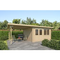 26 % Discount! Fjordholz Gartenhütten Modell Inga 28 22m²
