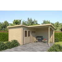 26 % Discount! Fjordholz Gartenhütten Modell Lola 28 18m²